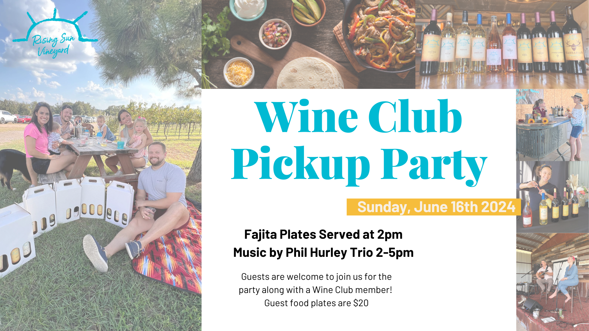 Wine Club Summer Pickup Party