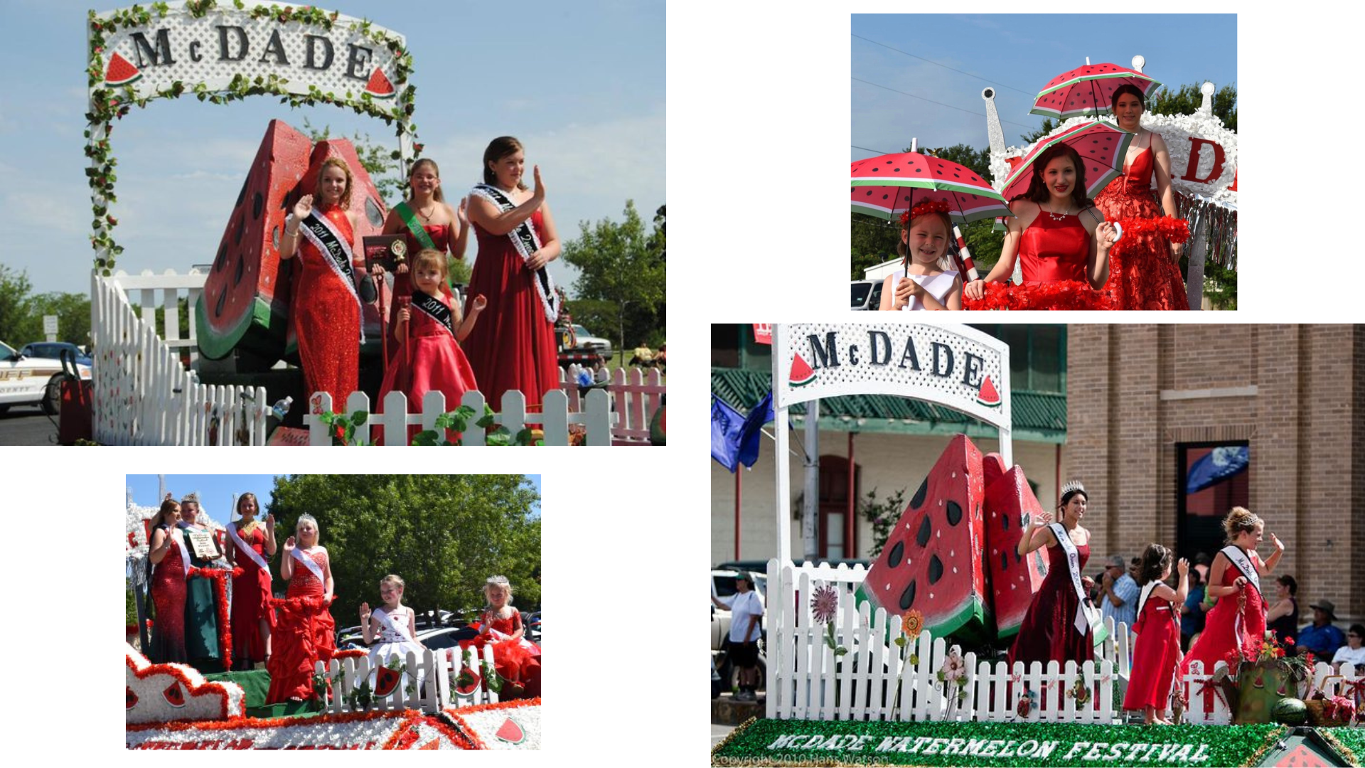 McDade Watermelon Queen Coronation Ceremony